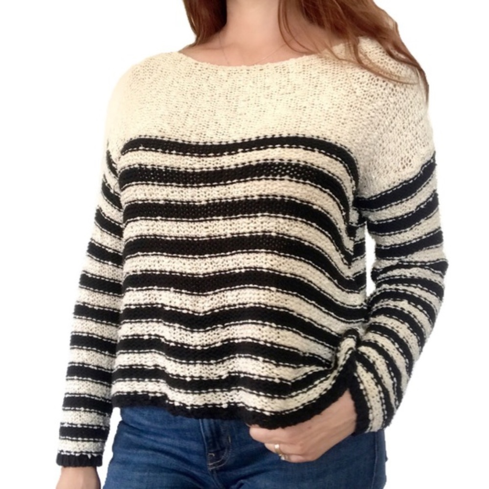 Brandy Melville Stripe Sweater One size